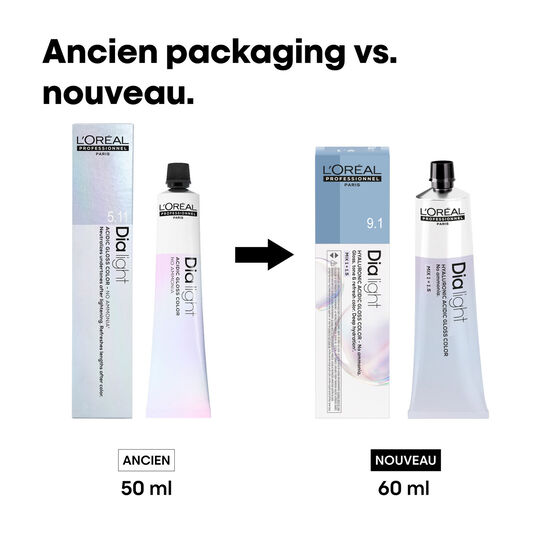 Coloration ton sur ton Dia light Hyaluronic 9.2 milkshake iris&eacute;