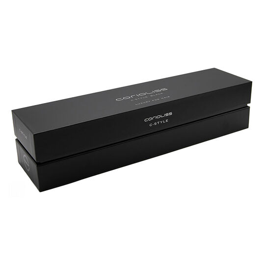 Lisseur C-Style digital black soft touch
