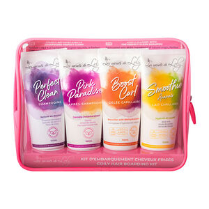 Kit d'embarquement pour cheveux fris&eacute;s