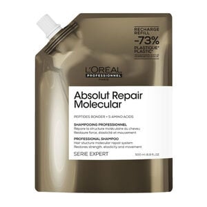 Shampooing réparateur Absolut Repair Molecular recharge 500ml,  Shampooing réparateur Absolut Repair Molecular recharge 500ml