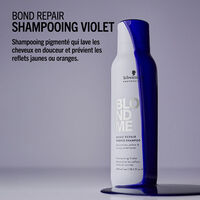 Shampooing violet Blondme Bond Repair Neutralisant