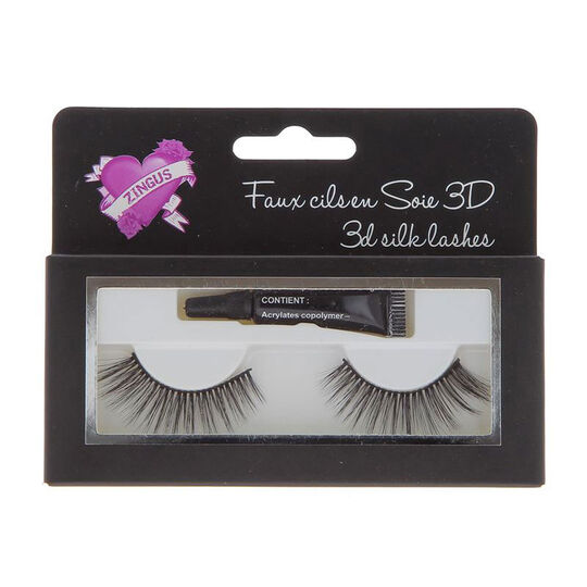 Faux cils en soie 3D N&deg;18