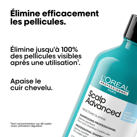 Shampooing dermo-clarifiant anti-pelliculaire Scalp Advanced 500ml