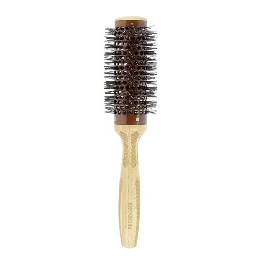 Brosse &agrave; brushing c&eacute;ramique et bois 35 mm