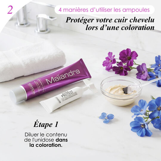 Ampoule de protection des cheveux Keraprotect Unidose 10ml