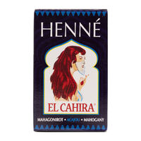 Henn&eacute; rouge acajou El Cahira