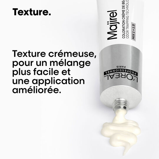 Coloration cr&egrave;me de beaut&eacute; Majirel 7.12 blond cendr&eacute; iris&eacute;
