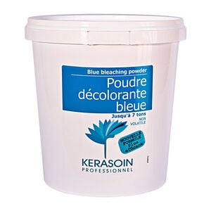 Poudre d&eacute;colorante bleue 7 tons 500gr