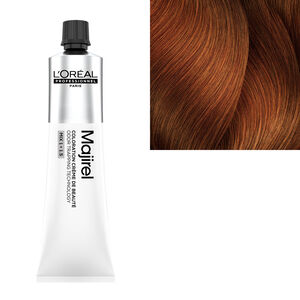 Coloration cr&egrave;me de beaut&eacute; Majirel 7.4 blond cuivr&eacute;