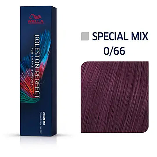 Coloration permanente Koleston Perfect Me+ 0/66 spécial mix violine