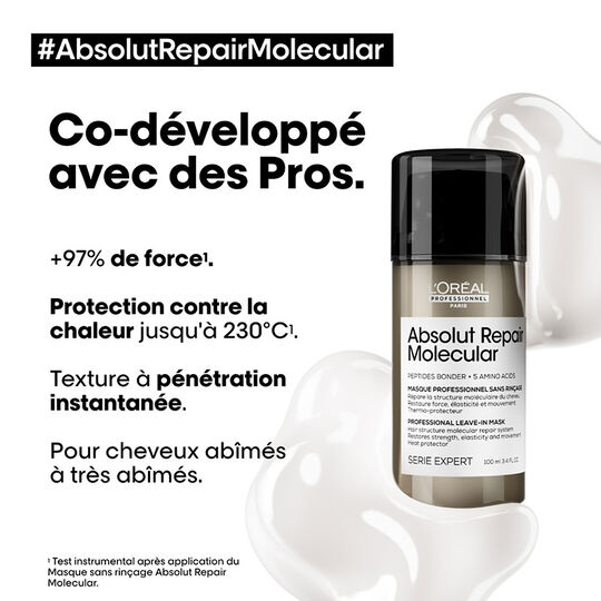 Masque sans rinçage Absolut Repair Molecular 100 ml