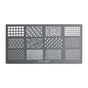 Plaque de stamping nail art 4,  Plaque de stamping nail art 4