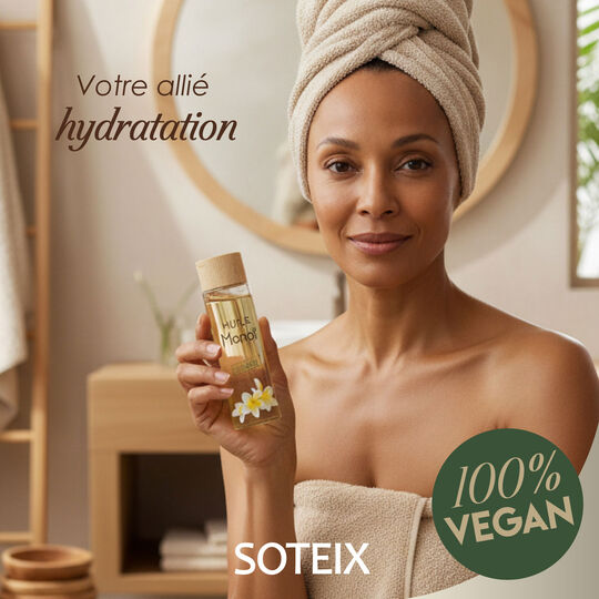 Huile de monoï de Tahiti non parfumée