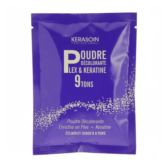 Poudre décolorante anti-casse Plex & kératine 9 tons 50gr