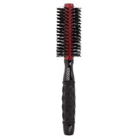 Brosse ronde &agrave; brushing sanglier et picots 18mm