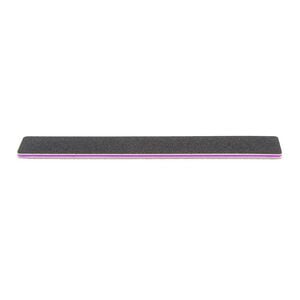 Lime rectangulaire noire pour ongles naturels 180/180 : Grain fin