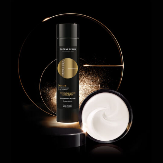 Rituel r&eacute;parateur shampooing et masque Essentiel Keratin shampooing 250ml + masque 500ml