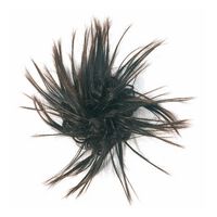 Chouchou cheveux éclaté Châtain Foncé,  Chouchou cheveux éclaté Châtain Foncé