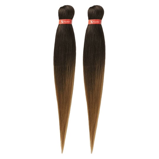 Cheveux &agrave; tresser pr&eacute;-etir&eacute;s 2 x 46" T4 / 27