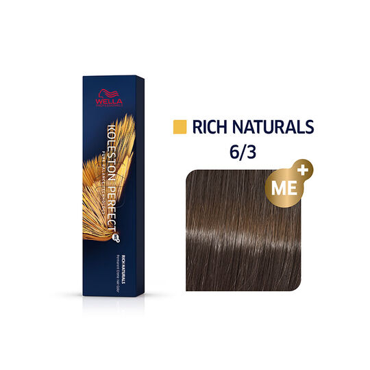 Coloration permanente Koleston Perfect Me+ 6/3 blond fonc&eacute; dor&eacute;