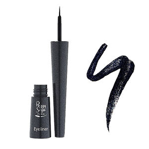 Eyeliner pinceau paiellet&eacute; noir
