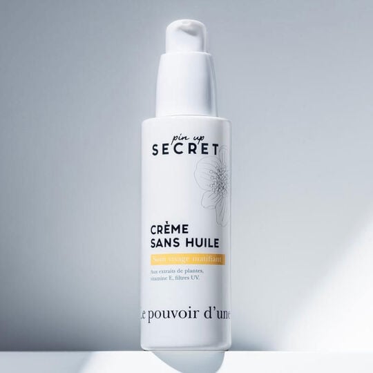 Cr&egrave;me sans huile soin matifiant hydratant visage