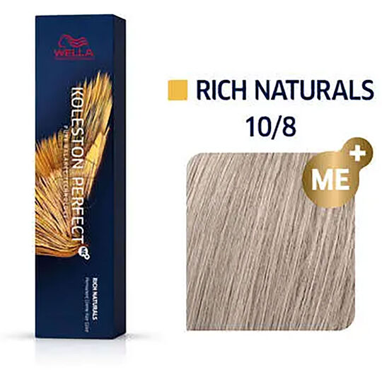 Coloration permanente Koleston Perfect Me+ 10/8 blond tr&egrave;s tr&egrave;s clair perl&eacute;