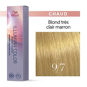 Illumina color 9/7 blond tr&egrave;s clair marron