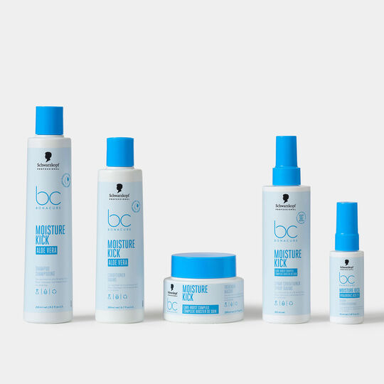 Spray-baume hydratant cheveux normaux &agrave; secs BC Moisture Kick 200 ml