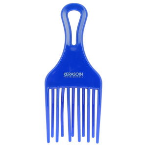 Peigne afro vague bleu