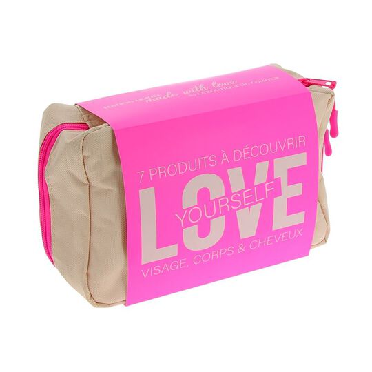 Trousse 7 produits visage et cheveux Love Yourself