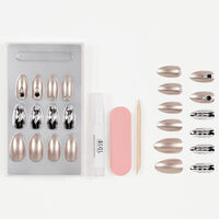 Faux ongles Nail Addict champagne ice