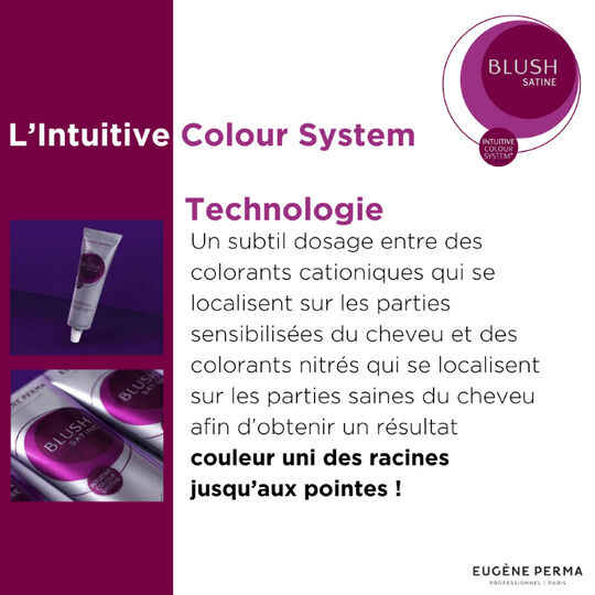 Coloration temporaire Blush Satine Gris Acier Moyen