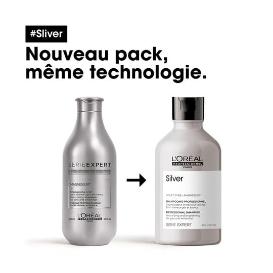Shampooing d&eacute;jaunissant Silver 300 ml