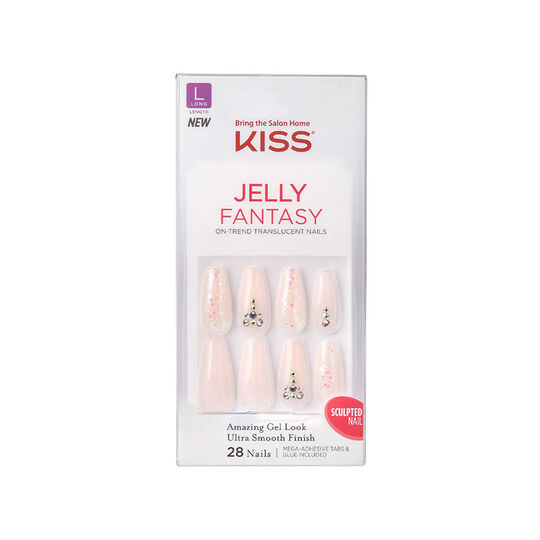 Faux ongles en gel Jelly Fantasy,  Faux ongles en gel Jelly Fantasy