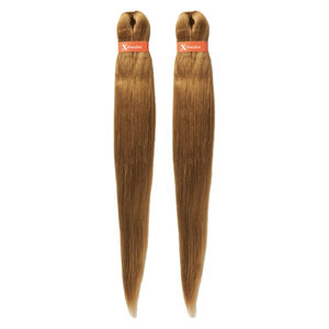 Cheveux à tresser pré-etirés 2 x 46" 27,  Cheveux à tresser pré-etirés 2 x 46" 27