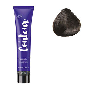 Coloration permanente The Couleur 4.15 châtain cendré acajou,  Coloration permanente The Couleur 4.15 châtain cendré acajou