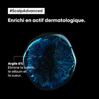 Argile 2-en-1 purifiante anti-gras Scalp Advanced 500ml