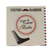Peigne de modelage barbe