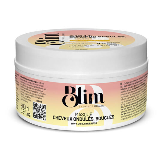 Masque cheveux ondulés, bouclés Blim 200 ml