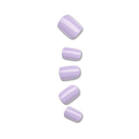 Faux ongles impress color purplect