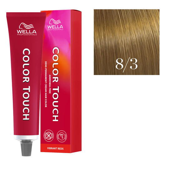 Coloration semi-permanente Color Touch 8/3 blond clair dor&eacute;