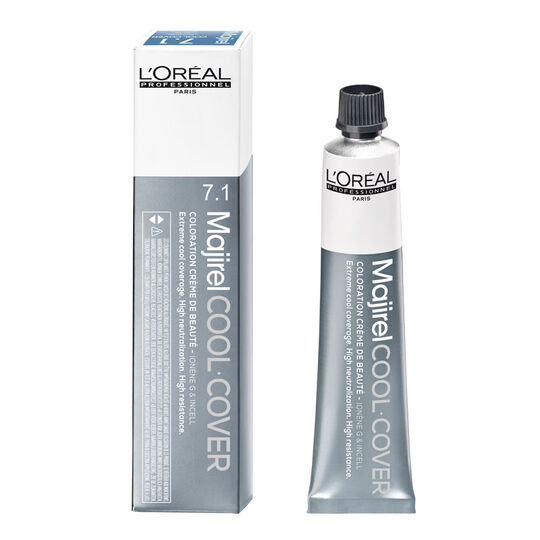 Coloration neutralisante Majirel Cool Cover 9.1 blond tr&egrave;s clair cendr&eacute;
