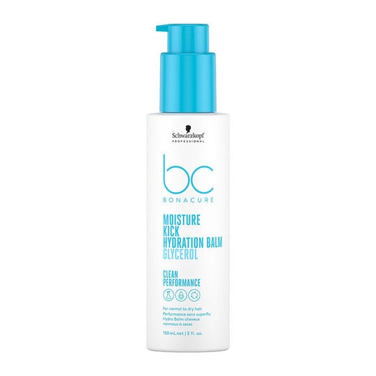 Baume hydratant sans rin&ccedil;age cheveux secs ou boucl&eacute;s BC Moisture Kick