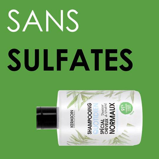Shampooing quotidien cheveux normaux Gamme Nature,  Shampooing quotidien cheveux normaux Gamme Nature