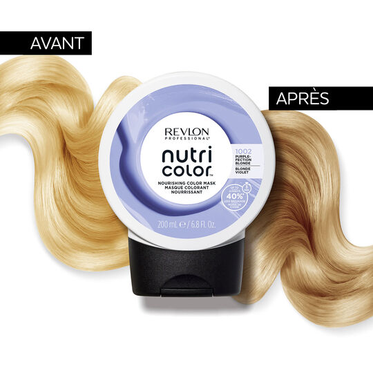 Masque nutri color 1002 - purple-fection blonde
