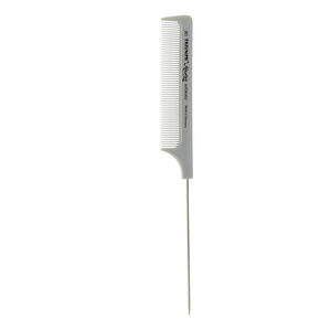 Peigne à queue métal T261 Argent,  Peigne à queue métal T261 Argent