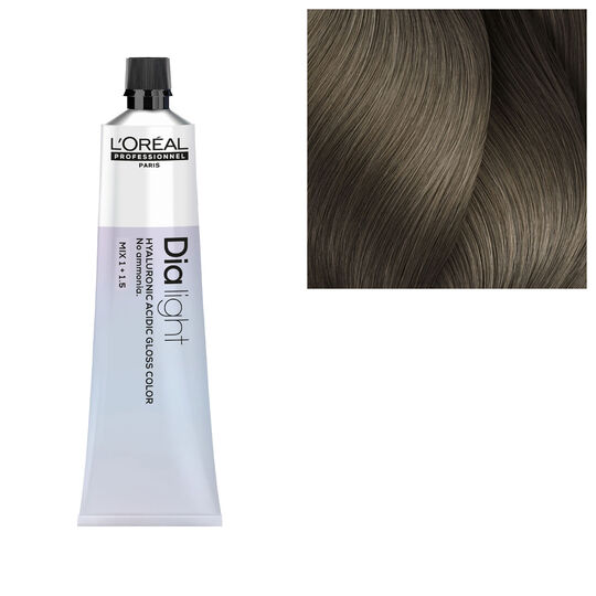 Coloration ton sur ton Dia light Hyaluronic 7.01 blond naturel glac&eacute;
