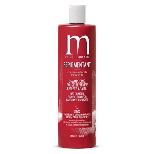 Shampooing repigmentant rouge de Venise