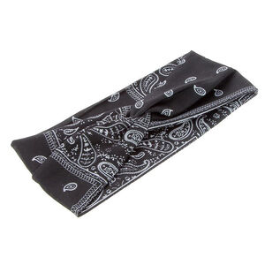 Bandeau fa&ccedil;on bandana Noir